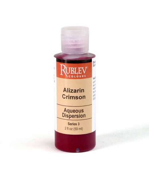 Rublev Colours Alizarin Crimson Pigment Dispersion (2 fl oz)