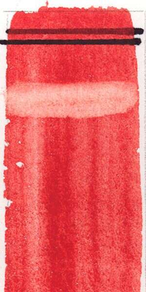 Vermilion Watercolor Paint