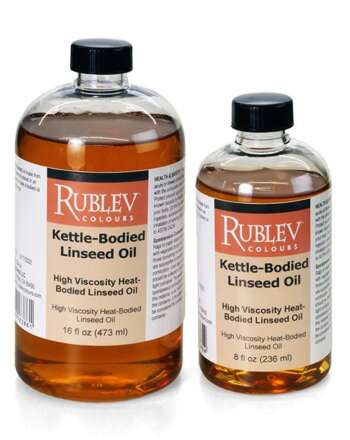 Rublev Colours Kettle-Bodied Linseed Oil (High Viscosity)