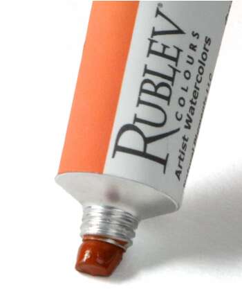 French Red Ocher Watercolor Paint